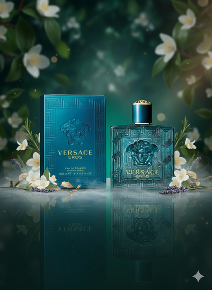 Versace Eros Eau de Toilette Spray 3.4 oz EDT
