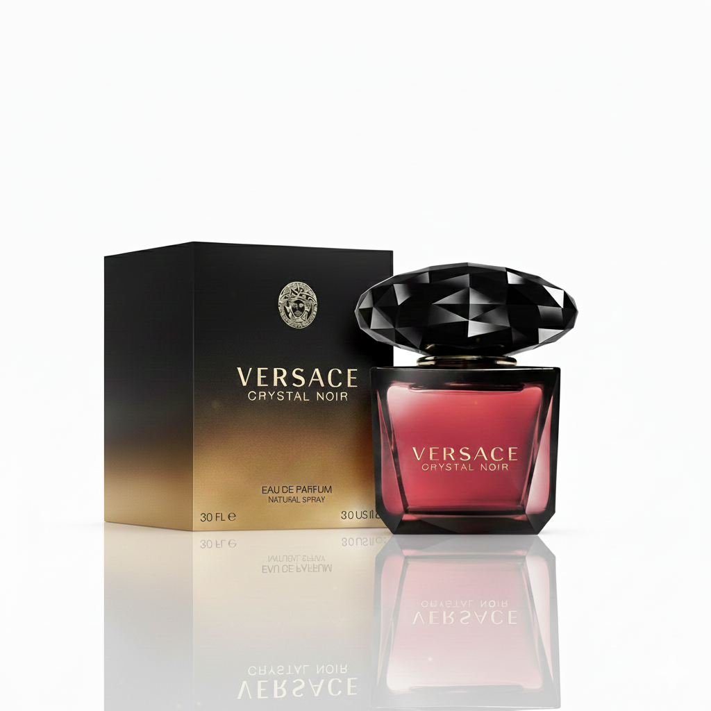 Versace Crystal Noir Eau de Parfum Spray for Women, 3 Fl Oz